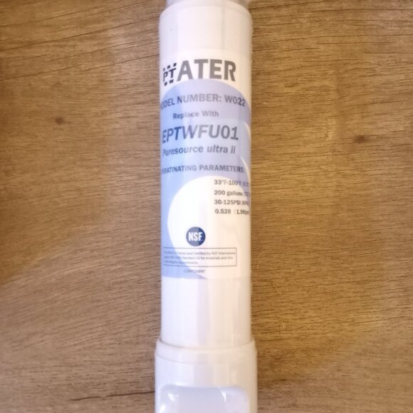 EPTWFU01 Water Filter Replacement for Frigidaire Purе Sоurсе Ultra II Model W022 - Picture 5 of 10